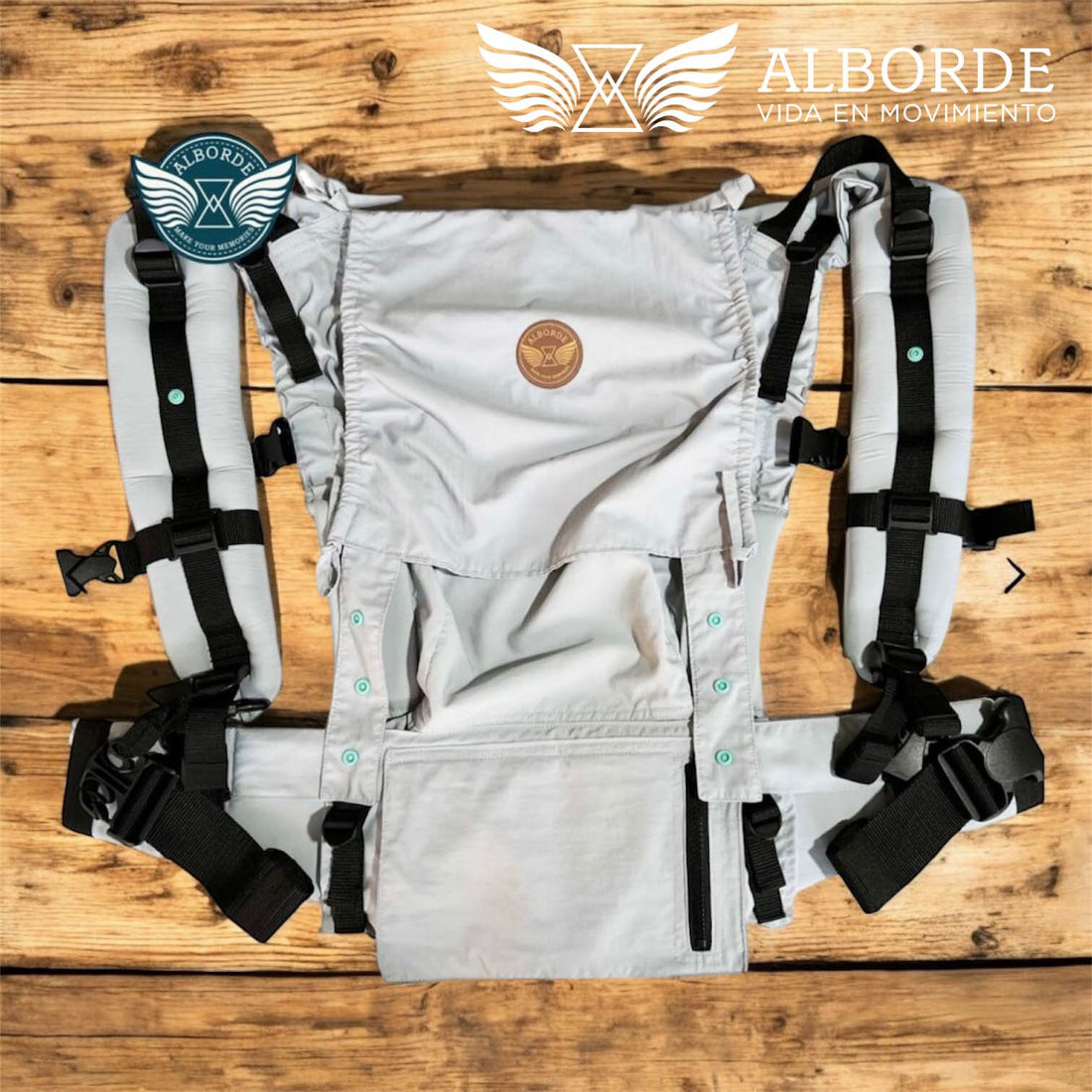 Asesoría porteo + regalo Mochila ergonómica marca Alborde