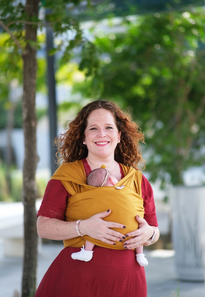 Asesoría porteo + regalo Fular semielástico Neko Slings