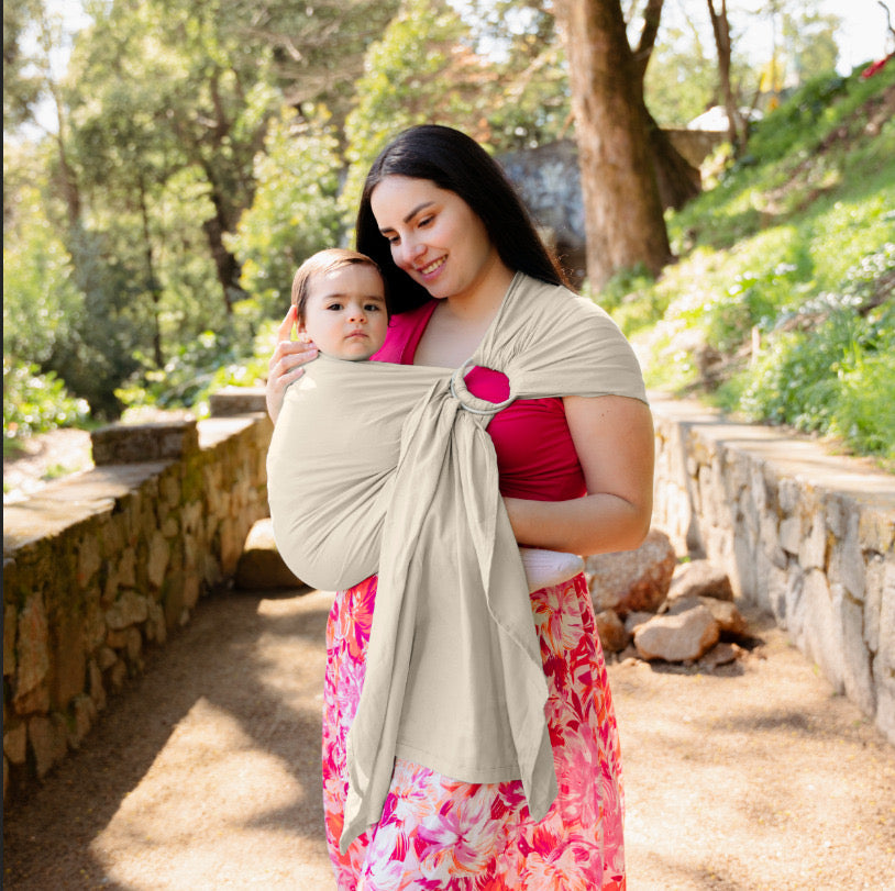 Bandolera de lino marca Baltimama