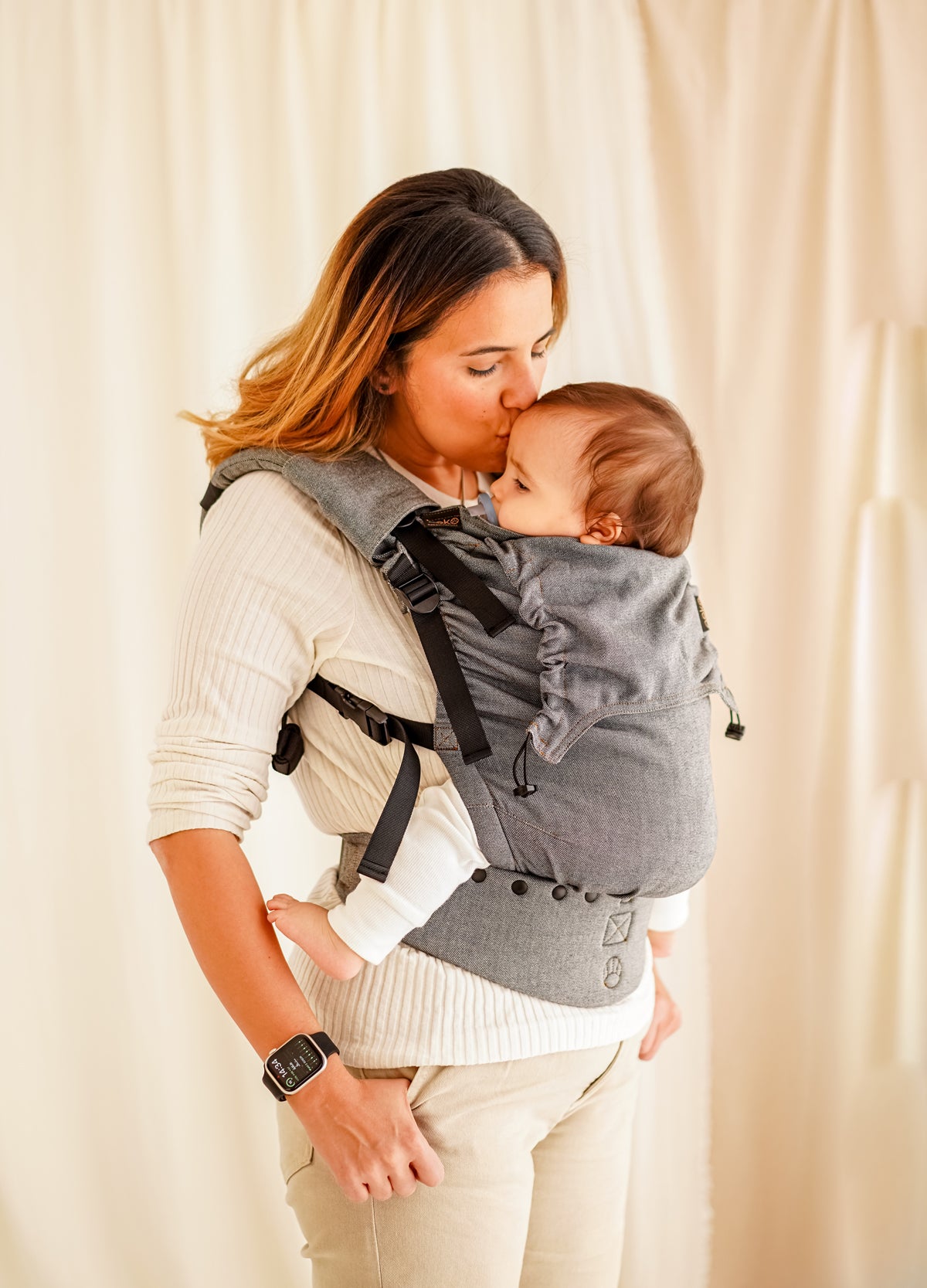 Asesoría porteo + regalo Mochila Ergonómica tamaño Medio – Neko Slings