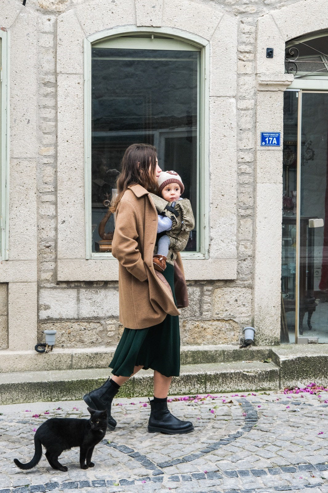 Mochila Ergonómica Neko Slings diseño Cedar tamaño Baby