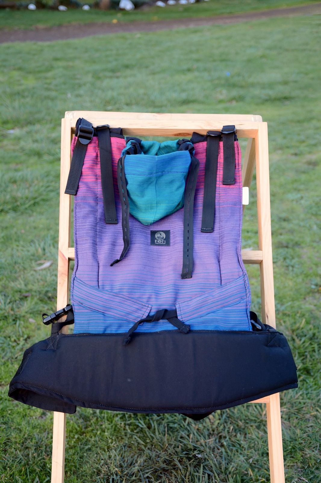 Mochila ergonómica marca Fefi Porteo