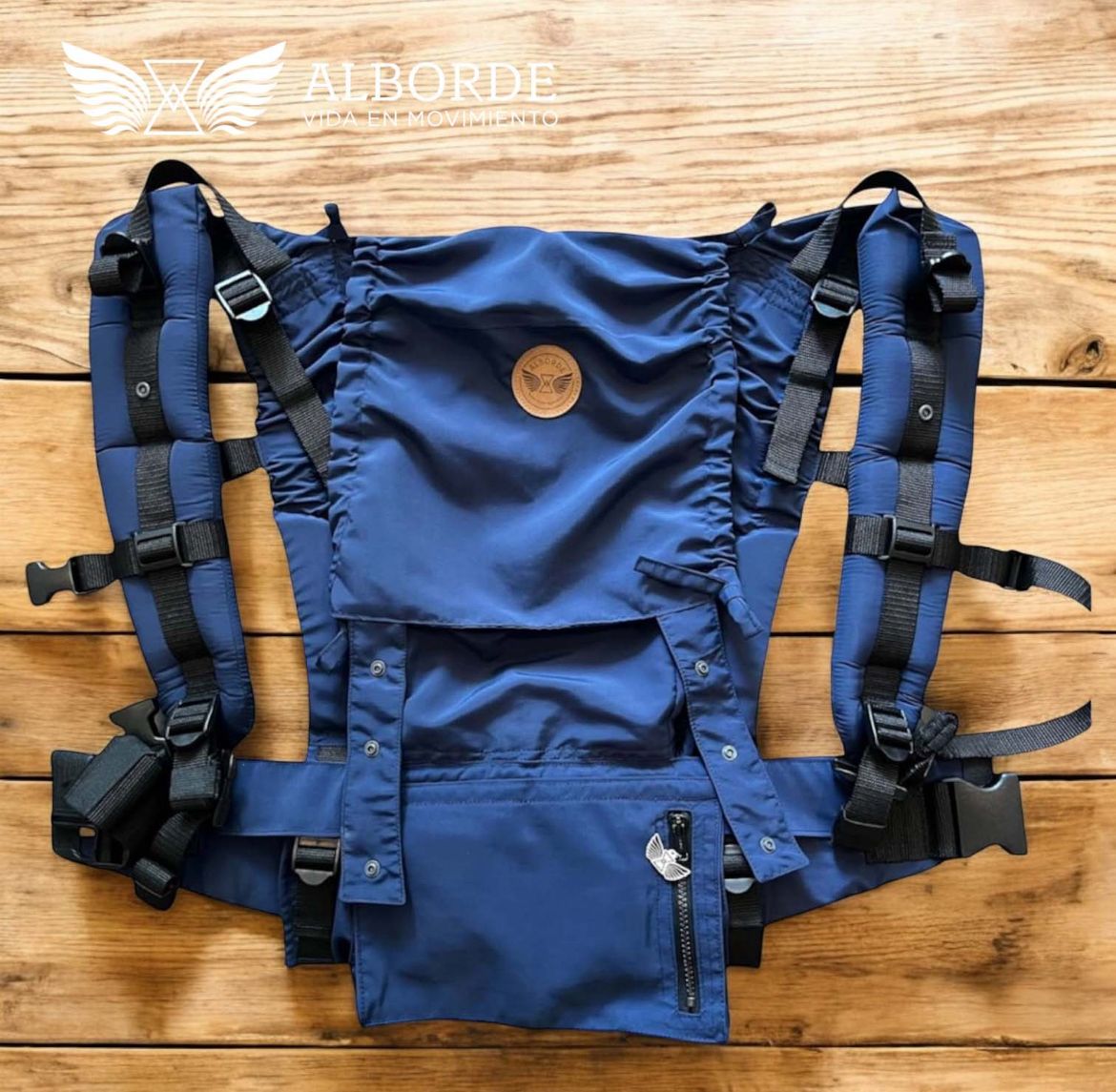 Mochila ergonómica marca Alborde