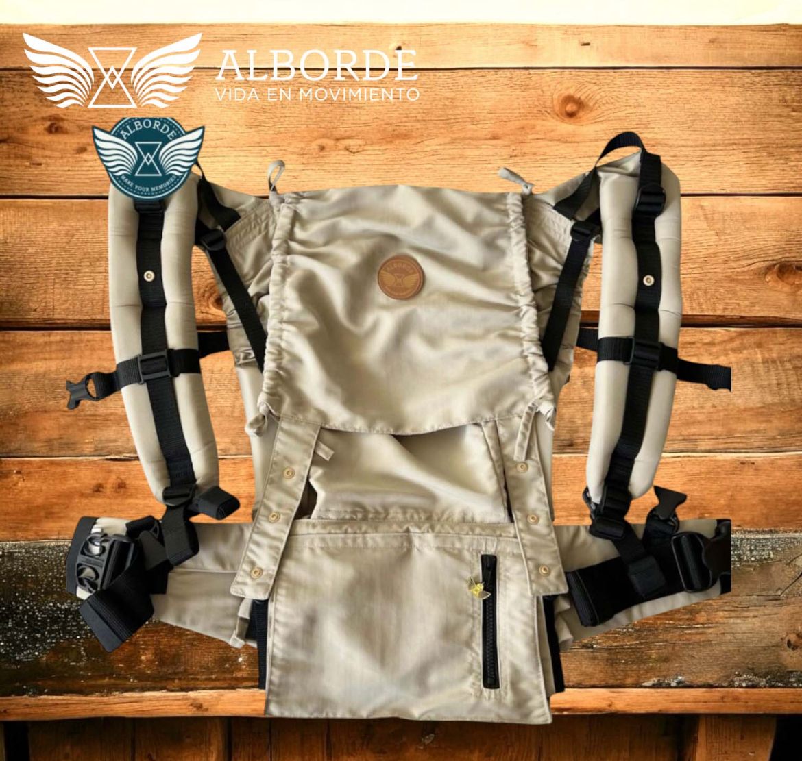 Asesoría porteo + regalo Mochila ergonómica marca Alborde