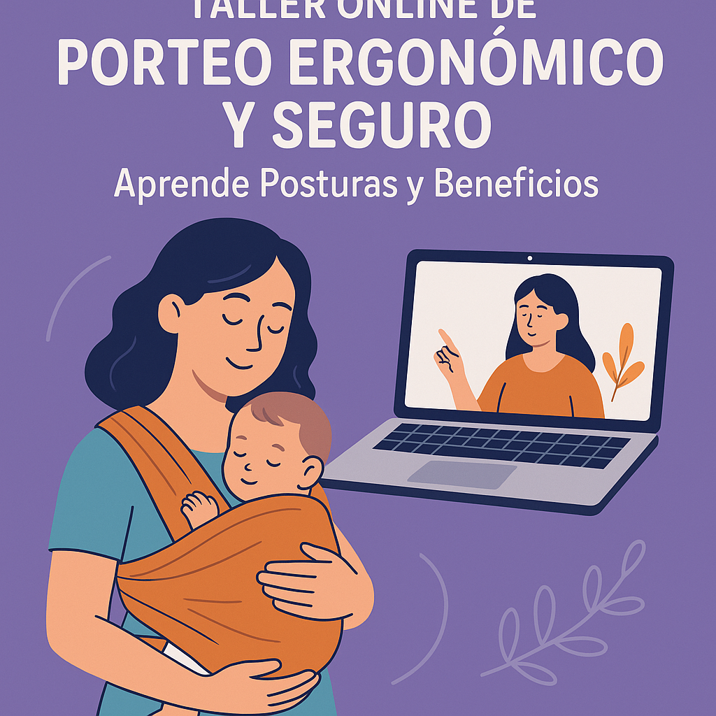 Taller Online de Porteo Ergonómico y Seguro – Aprende Posturas y Beneficios