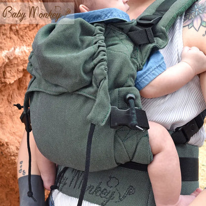 Mochila ergonómica marca BabyMonkey