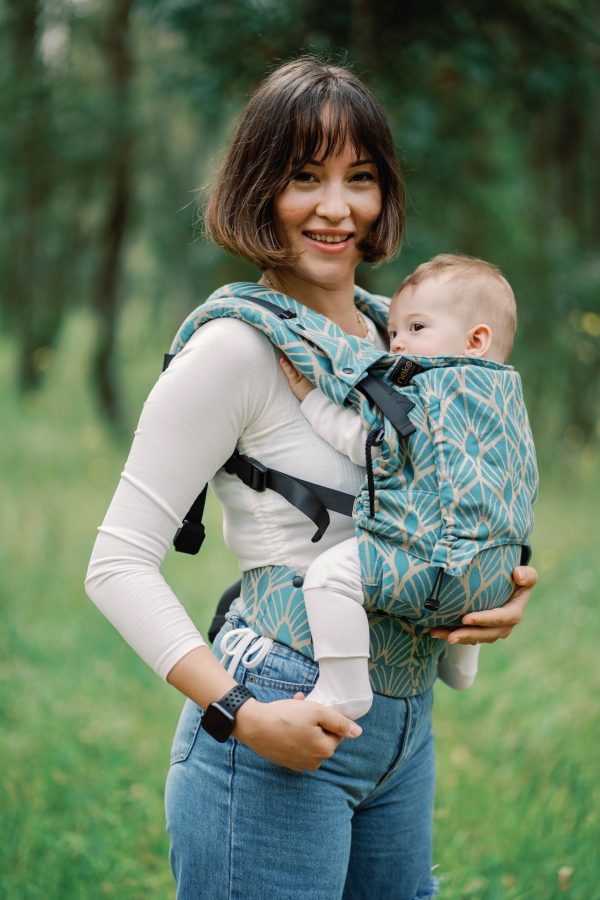 Clase de porteo + regalo portabebé Mochila Ergonómica Neko tamaño baby