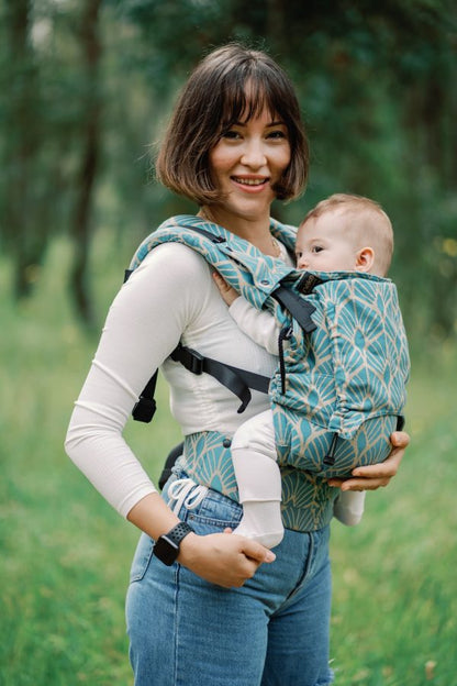 Clase de porteo + regalo portabebé Mochila Ergonómica Neko tamaño baby