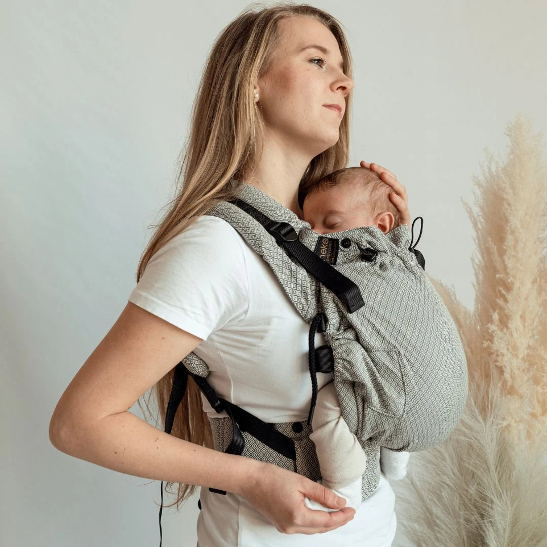 Clase de porteo + regalo portabebé Mochila Ergonómica Neko tamaño baby