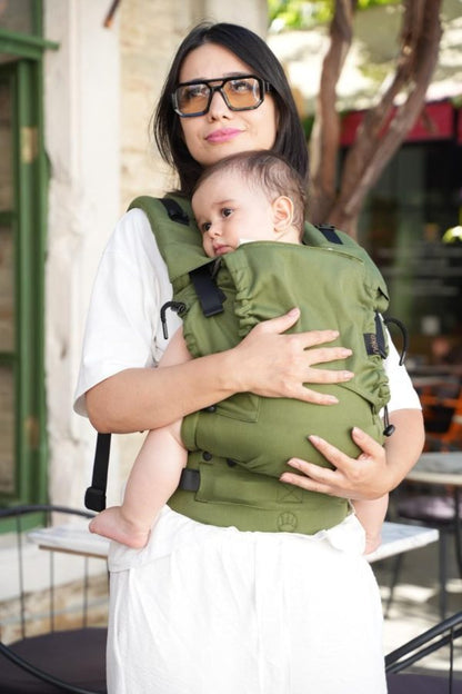 Clase de porteo + regalo portabebé Mochila Ergonómica Neko tamaño baby