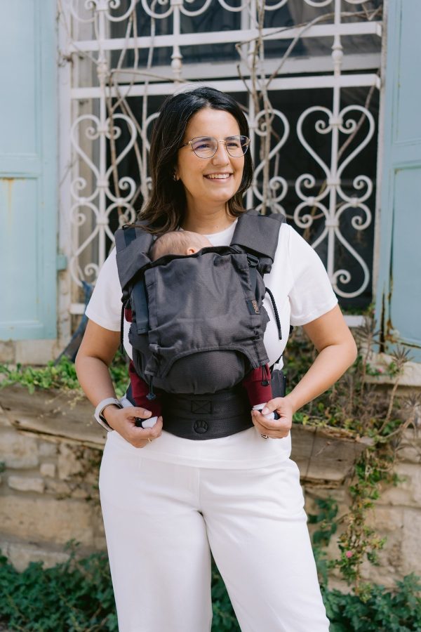 Clase de porteo + regalo portabebé Mochila Ergonómica Neko tamaño baby